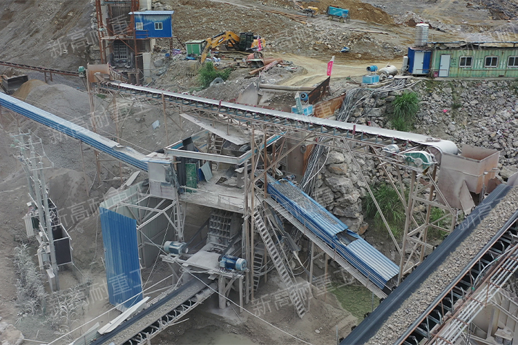 700tph sand and gravel aggregate production line in Kunming, Yunnan