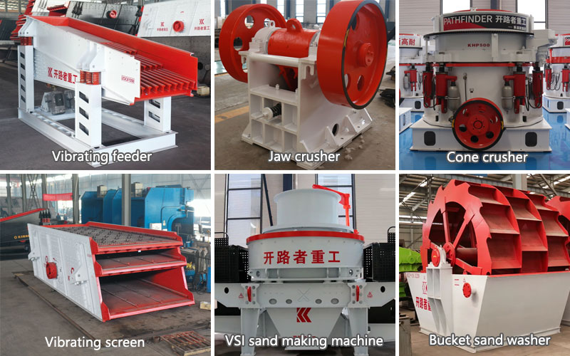 Granite sand making equipment configuration