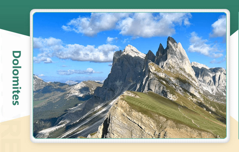Where are the Dolomites