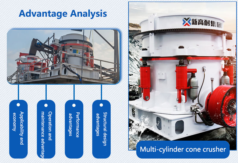 Xingaonai multi-cylinder cone crusher detailed parameters and advantages analysis