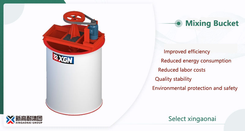 High efficiency mixing barrel